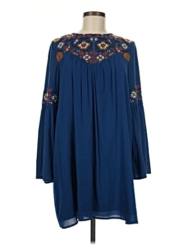 Blue Rain Casual Dress (view 1)