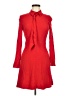 Sandro 100% Viscose Red Cocktail Dress Size Med (2) - photo 1