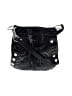 B Makowsky Snake Print Solid Black Gray Crossbody Bag One size - photo 1