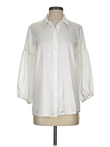 Laundry by Shelli Segal 3/4 Sleeve Button-Down Shirt (view 1)
