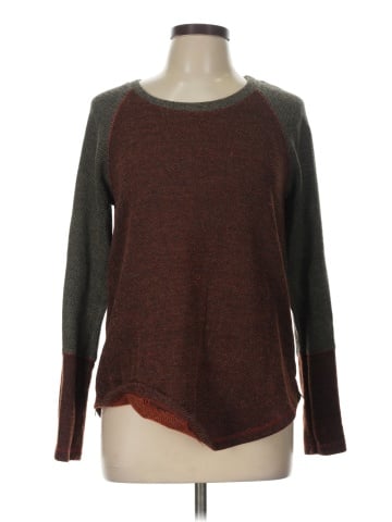Hem & Thread Pullover Sweater (view 1)
