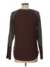 Hem & Thread Color Block Brown Pullover Sweater Size L - photo 2
