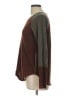 Hem & Thread Color Block Brown Pullover Sweater Size L - photo 5
