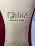 Chloé 100% Leather Burgundy Red Pumps Size EU 39 - photo 6