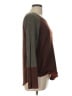 Hem & Thread Color Block Brown Pullover Sweater Size L - photo 4