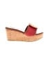 Coach Red Wedges Size 8 - photo 1