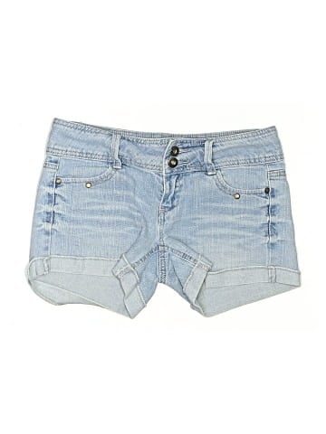 Blue Asphalt Denim Shorts (view 1)