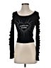 Hot Topic Black Long Sleeve Top Size XS - photo 1