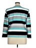 Nine West Stripes Teal Blazer Size 16 - photo 2