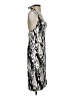 Ann Taylor Graphic Silver Cocktail Dress Size 4 - photo 4