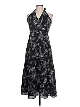 evan picone black halter dress Vintage 90's Evan-Picone Black Halter Dress Size 8p