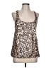 Sugar Lips Tan Sleeveless Top Size L - photo 1
