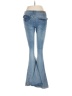 Kendall & Kylie Hearts Blue Jeans Size 7 - 8 - photo 2