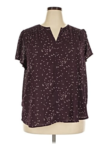 Monday Fun Short Sleeve Blouse (view 1)
