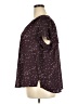 Monday Fun 100% Polyester Stars Burgundy Short Sleeve Blouse Size 2X - photo 5
