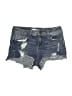No Boundaries Blue Denim Shorts Size 11 - photo 1