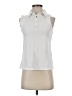 Aryeh White Sleeveless Button-Down Shirt Size XS - photo 1