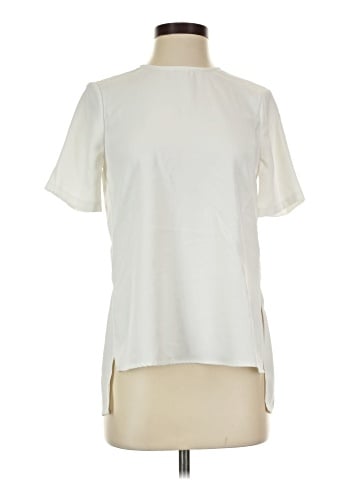 Adam Lippes Collective Short Sleeve Blouse (view 1)
