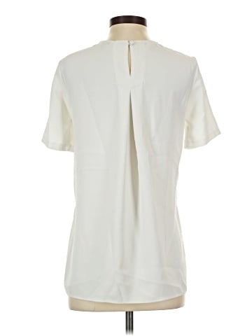 Adam Lippes Collective Short Sleeve Blouse (view 2)