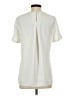 Adam Lippes Collective 100% Polyester Ivory Short Sleeve Blouse Size 0 - photo 2