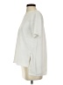 Adam Lippes Collective 100% Polyester Ivory Short Sleeve Blouse Size 0 - photo 5