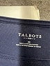 Talbots Outlet 100% Cotton Blue Long Sleeve Top Size 2X - photo 7