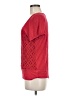 I.N. Studio Red Short Sleeve Top Size M - photo 5