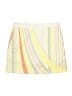 Greg Norman Stripes Yellow Ivory Casual Skirt Size 6 - photo 1