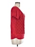 I.N. Studio Red Short Sleeve Top Size M - photo 4