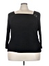 Notations Black 3/4 Sleeve T-Shirt Size 3X - photo 1