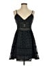 NBD 100% Polyester Chevron-herringbone Black Cocktail Dress Size S - photo 1
