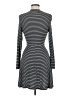 Soprano Stripes Black Casual Dress Size M (estimated) - photo 2