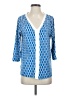 Misia Blue 3/4 Sleeve Blouse Size S - photo 1