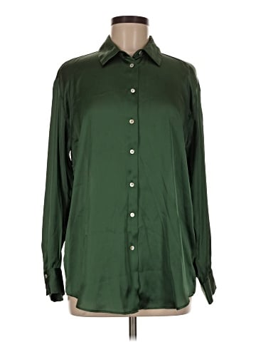 Zara Long Sleeve Button-Down Shirt (view 1)