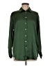 Zara Green Long Sleeve Button-Down Shirt Size M - photo 1