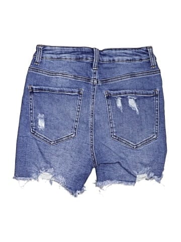 Wax Jean Denim Shorts (view 2)