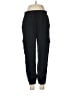 Aqua 100% Rayon Black Cargo Pants Size M - photo 1