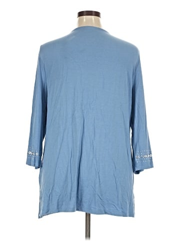 JM Collection 3/4 Sleeve Blouse (view 2)