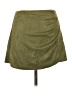 Unbranded Solid Green Casual Skirt Size Lg Petite - photo 1