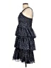 Nordstrom 100% Polyester Stars Blue Cocktail Dress Size 10 - photo 5