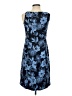 Ann Taylor 100% Silk Blue Cocktail Dress Size 2 - photo 2