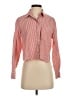 Old Navy 100% Cotton Stripes Red Long Sleeve Blouse Size S - photo 1