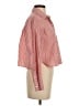 Old Navy 100% Cotton Stripes Red Long Sleeve Blouse Size S - photo 4