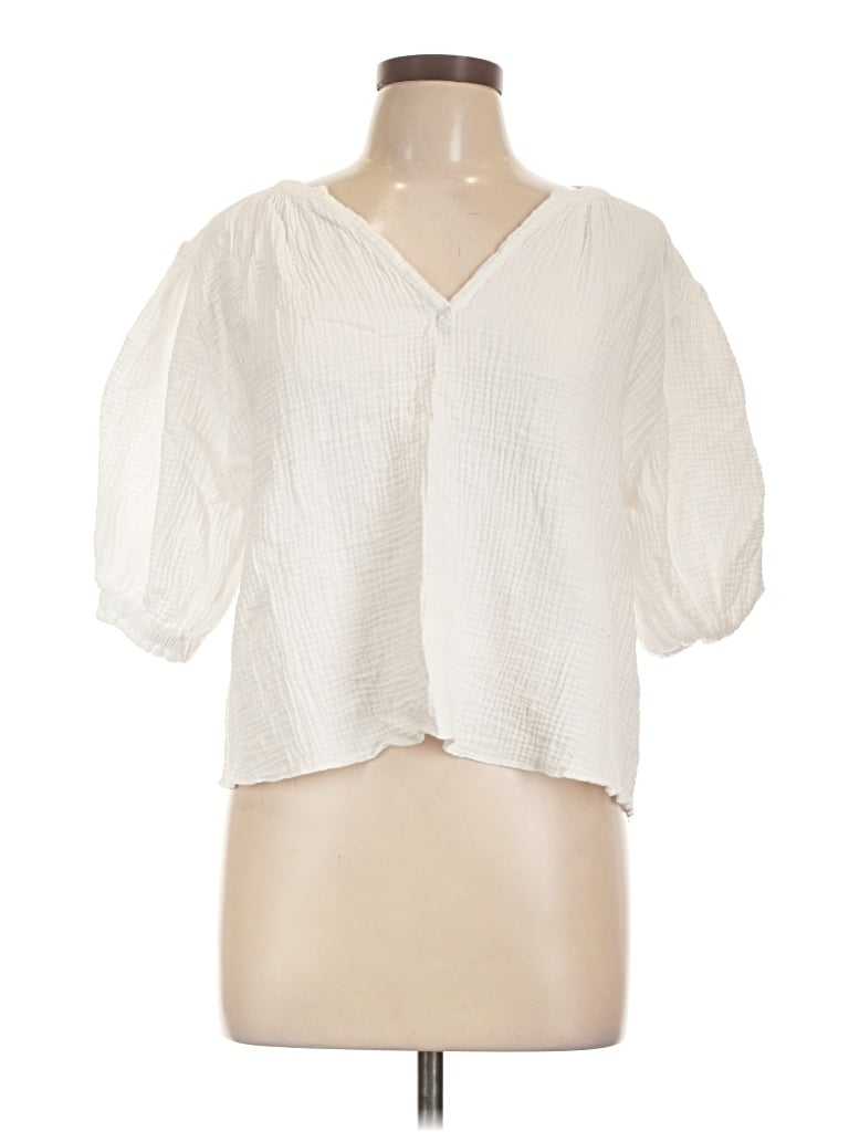 Pre-owned 4our Dreamers Cardigan Sweater In White