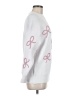 Unbranded Hearts White Pullover Sweater Size M - photo 4