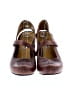 Tsubo 100% Leather Brown Heels Size 8 - photo 2
