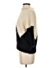 Limited Edition Chevron-herringbone Black Pullover Sweater Size S - photo 5