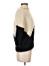 Limited Edition Chevron-herringbone Black Pullover Sweater Size S - photo 4