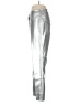7 For All Mankind 100% Polyurethane Metallic Silver Track Pants Size M - photo 5