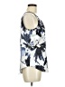 Nic + Zoe 100% Polyester Blue Sleeveless Blouse Size M - photo 4